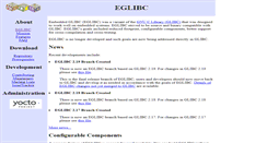 Desktop Screenshot of eglibc.org